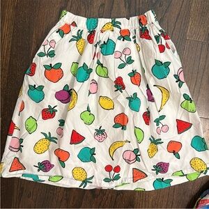 hanna Anderson size midi skirt size 6-7